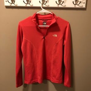 North face quarter-zip top